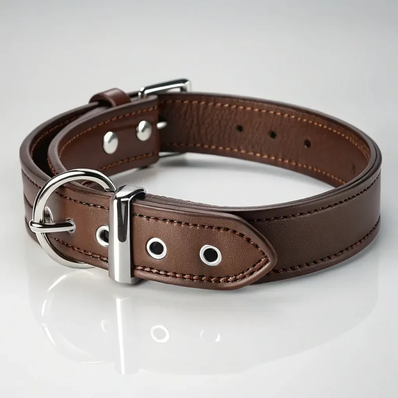 Luxury Leather Dog Collar